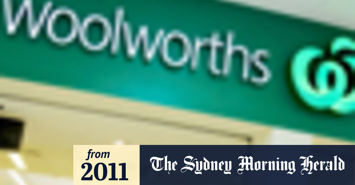 Long way to top for Woolies shelf stacker